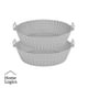 thumbnail image 2 of Set 2 Moldes Silicona Air Fryer 17 cm Home Logics, 2 of 3
