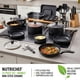 thumbnail image 5 of Juego de utensilios de cocina NutriChef, 22 piezas, cerámica antiadherente, color negro, 5 of 9