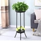 thumbnail image 4 of Pedestal Para Maceta Maceteros Metalico 2 Niveles Negro 81x34 Cm, 4 of 6