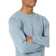 thumbnail image 3 of Jersey Tommy Hilfiger liso con cuello redondo para hombre, color azul jaspeado, 3 of 3