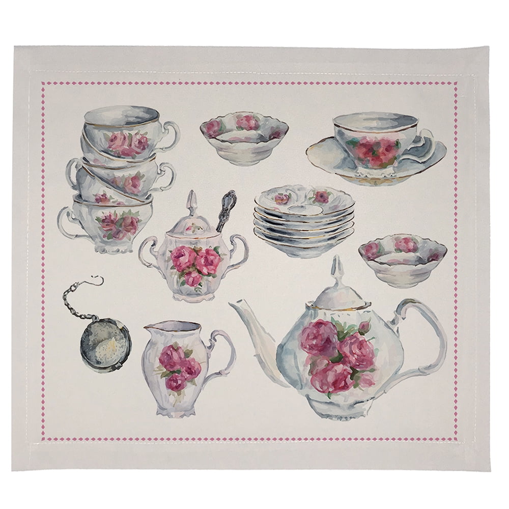 Tuyo Print - Set 4 Individuales Impermeables Tacitas