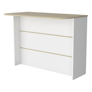 Fmfurniture - Isla Cocina 120X60X90 Cm Fm-003C - Cafe Claro