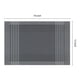 thumbnail image 4 of REGALWOVEN Manteles Juego de 8 Manteles para Decoración de Mesa de Comedor Interior Exterior Lavable Mantel de Cocina Limpiar con Paño Gris 18*12in, 4 of 7