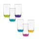 thumbnail image 2 of Pack 6 Vasos Altos Modelos Monterrey + 6 Mikonos Fondo Color Cristar, 2 of 3