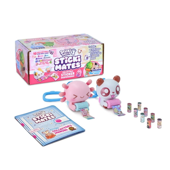 Dispensador de Pegatinas STICKI ROLLS - Pack de 2, para edades 5+