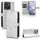 thumbnail image 1 of Funda Cartera Lunares Motorola Edge 70 Fusion con Tarjetero, Correa y Soporte Plata, 1 of 6