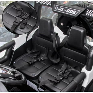 Vipnetwork - Auto A Bateria Infantil Tipo Jeep 4X4 Azul