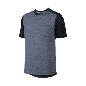 Jersey Ixs Manga Corta Flow X Grafito Negro