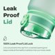 thumbnail image 3 of Botella de agua Hydracy con marcador de tiempo, 500 ml, sin BPA, 3 of 8