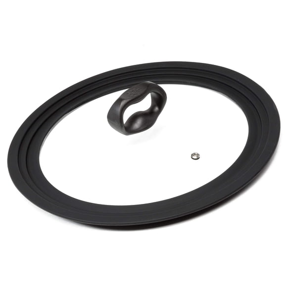 Tapa universal Ecolution para ollas y sartenes de 24 a 30 cm, color negro