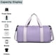thumbnail image 3 of Bolsa de gimnasio moderna y sencilla, bolsa de lona para mujer, bolsa de lona pequeña, bolsa de viaje, bolsa deportiva, bolsas de fin de semana, 3 of 5