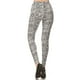 thumbnail image 2 of Leggings con Estampado de Piel de Serpiente, Largo Completo, Leggings de Cintura Alta en un Estilo Ajustado con Cinturilla Elástica, 2 of 9