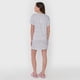 thumbnail image 2 of Camisa de Dormir Mujer Poliéster Rayas Gris Corona, 2 of 5