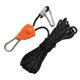 thumbnail image 5 of Cuerda Suspensión Ratchet Tightener Grow Light Hangers Para Canopy Outdoor Climbing 4m Black, 5 of 5