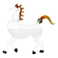 Bothyi - Decantador Con Forma De Caballo, Botella De Licor, Soporte Para Animales, Botella De Vino, Contenedor De 1000Ml
