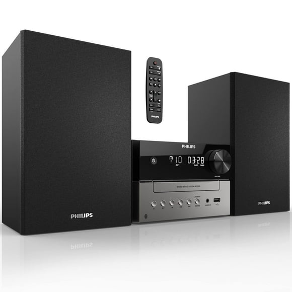 Reproductor de CD y sistema estéreo Philips Compact Radio Player