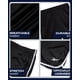 thumbnail image 3 of Pantalones cortos de baloncesto Reebok Lightweight para niños, tallas 10 a 12, color negro, 3 of 7