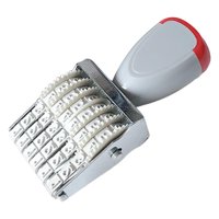 Magideal - 6 Dígitos Numeración Sello Ruedas Rodillos Número De Dígito Vintage Digital Numérico Rolling Suministros Símbolo 6 Dígitos Rodillo Sello Para , 5Mm 5 Mm