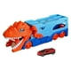 thumbnail image 2 of Camión Transportador De Dinosaurios Novedad Juguete Eléctrico Con Luz Y Sonido Guardería Naranja, 2 of 3