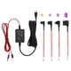 thumbnail image 2 of 1 juego de minicámara para tablero con puerto USB de 12 V, 30 V a 5 V, kit de cableado para agregar portafusibles de circuito y protección de bajo voltaje., 2 of 8