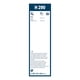 thumbnail image 3 of Limpiaparabrisas trasero Bosch H290 OE Specialty de 30 cm, 3 of 5