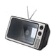 thumbnail image 4 of Amplificador De TV De 11" De Diseño Retro, Regalo Para Papá, Miniamplificador Para Juegos, Cualquier Teléfono Inteligente, Gris, 4 of 5