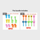 thumbnail image 1 of Make Mealtime Fun with 10 Reusable Mini Animal Forks for Kids - Perfect for Food, Cakes, Snacks, and Fruit Decorations, 1 of 5