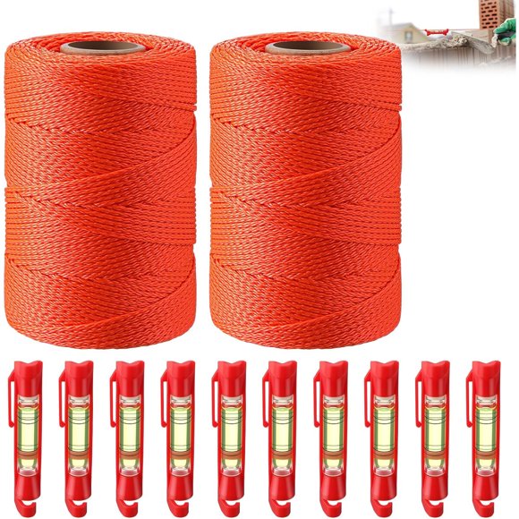 Cuerda Mason Gulfmew 2 x 500 ft de nailon, 132 lb, con 10 niveles