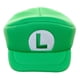 thumbnail image 3 of Gorra Bioworld Super Mario Bros Luigi L Patch, boina verde para adulto, 3 of 3