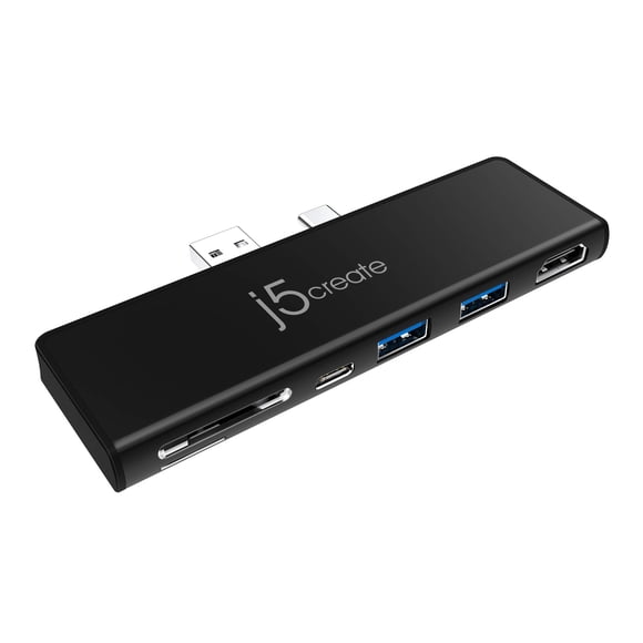 j5create Surface Pro 7 Ultradrive mini Dock, 6 en 2, HDMI 4K60, 10 Gbps