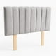 thumbnail image 2 of Respaldo 2 Plazas Tubular Gris Perla, 2 of 4