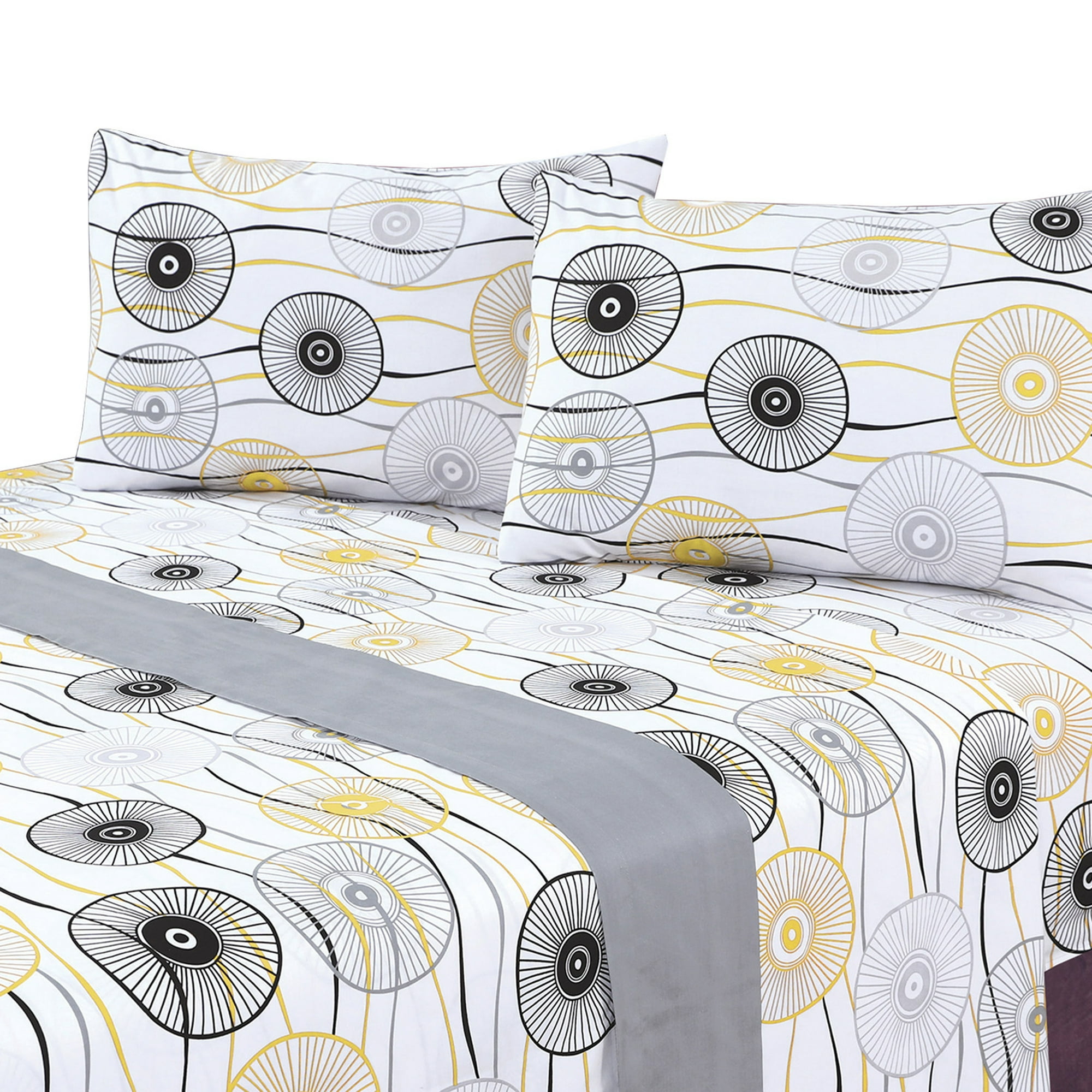 Mallorca - Juego De Sábanas T144 Umbrella Grey Superking