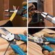 thumbnail image 3 of Cortadores de alambre Klein Tools K12035 Klein-Kurve Heavy Duty EE. UU., 3 of 9