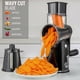 thumbnail image 4 of Rallador de queso rotatorio Zulay Kitchen de 5 cuchillas manual, 4 of 9