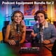 thumbnail image 2 of Paquete de equipo para podcast Hayner-Seek para 2 con interfaz de audio, 2 of 9