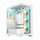 thumbnail image 1 of Gabinete Gamer Gigabyte C500 Panoramic Blanco Vidrio templado ATX 4Fan, 1 of 5