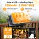 thumbnail image 5 of Luces de cadena solares FUANXIEI S14 de 15 m con control remoto e impermeables, 5 of 9