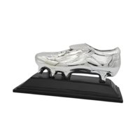 Ioensy - Trofeo De Fútbol Bota De Oro Trofeo De Partido De Fútbol Para Gabinete Mueble Entrada Plata