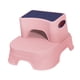 thumbnail image 3 of Taburete De 2 Peldaños Para Niños Taburete De Peldaños Doble Para Niños Pequeños Para Dormitorios Salas De Estar Rosa, 3 of 5