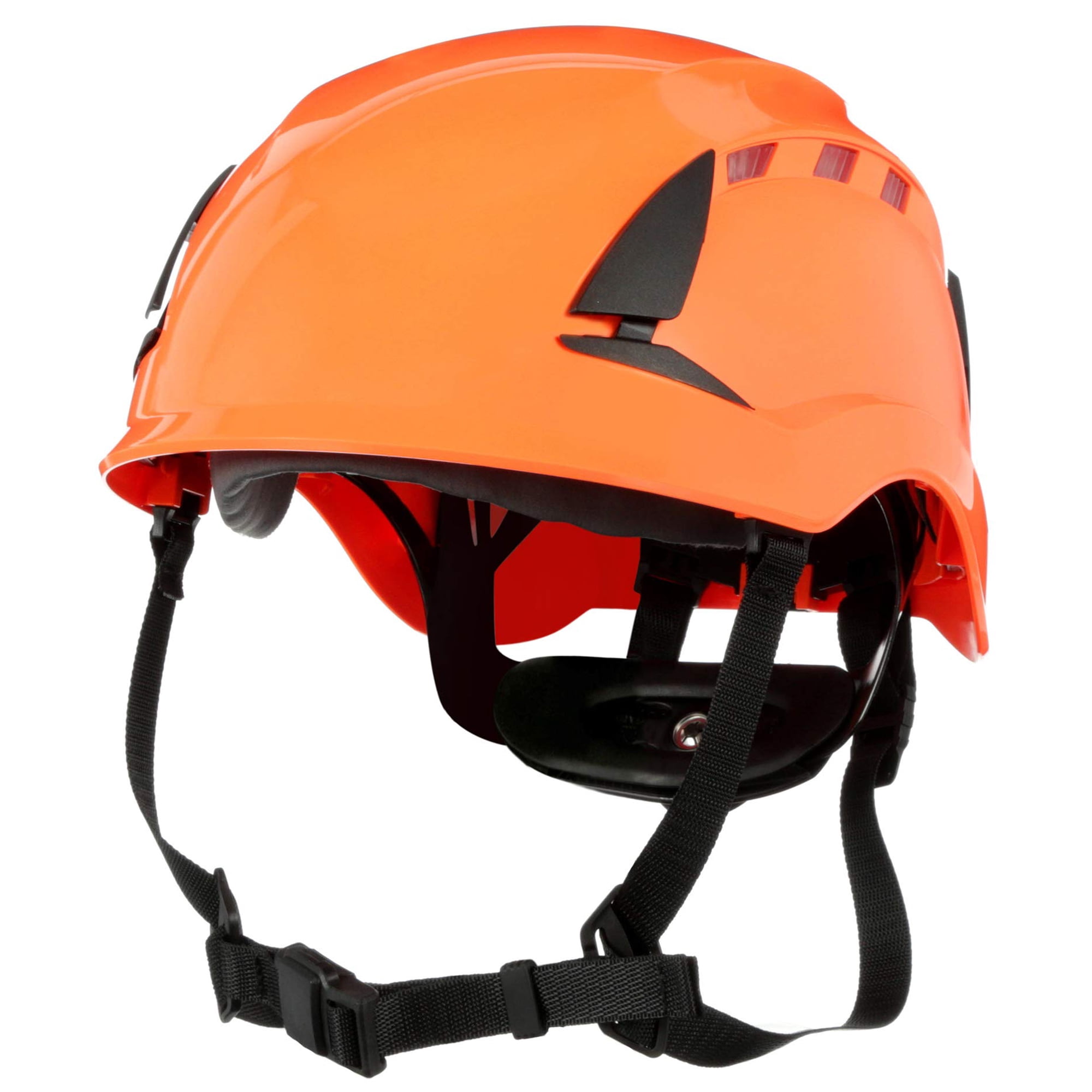 Casco De Seguridad 3m Securefit Estilo Escalada Ventilado Naranja