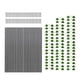 thumbnail image 5 of Neumáticos de Jardín para Camas Elevadas, Neumáticos de Soporte para Invernaderos, Neumáticos para Túneles de Cultivo, Neumáticos para Cubiertas de Tú 60 piezas, 5 of 5