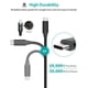 thumbnail image 5 of Cable USB C a USB C, cable USB-C 3.2 Gen 2 de 3 m, cable USB C 4K UHD de 20 Gbps, cable de carga rápida PD de 100 W para Thunderbolt 3, Oculus Quest, MacBook Pro, iPad Pro, Galaxy S23, nailon trenzado, 5 of 7