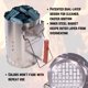 thumbnail image 3 of Chimenea para carbón Fast Fire de acero inoxidable 28 cm +18, 3 of 6
