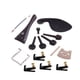 thumbnail image 4 of 4/4 accesorios de violín kit claves, herramientas resistentes de luthier, piezas de bricolaje de violín de los sintonizadores profesionales fáciles de, 4 of 5