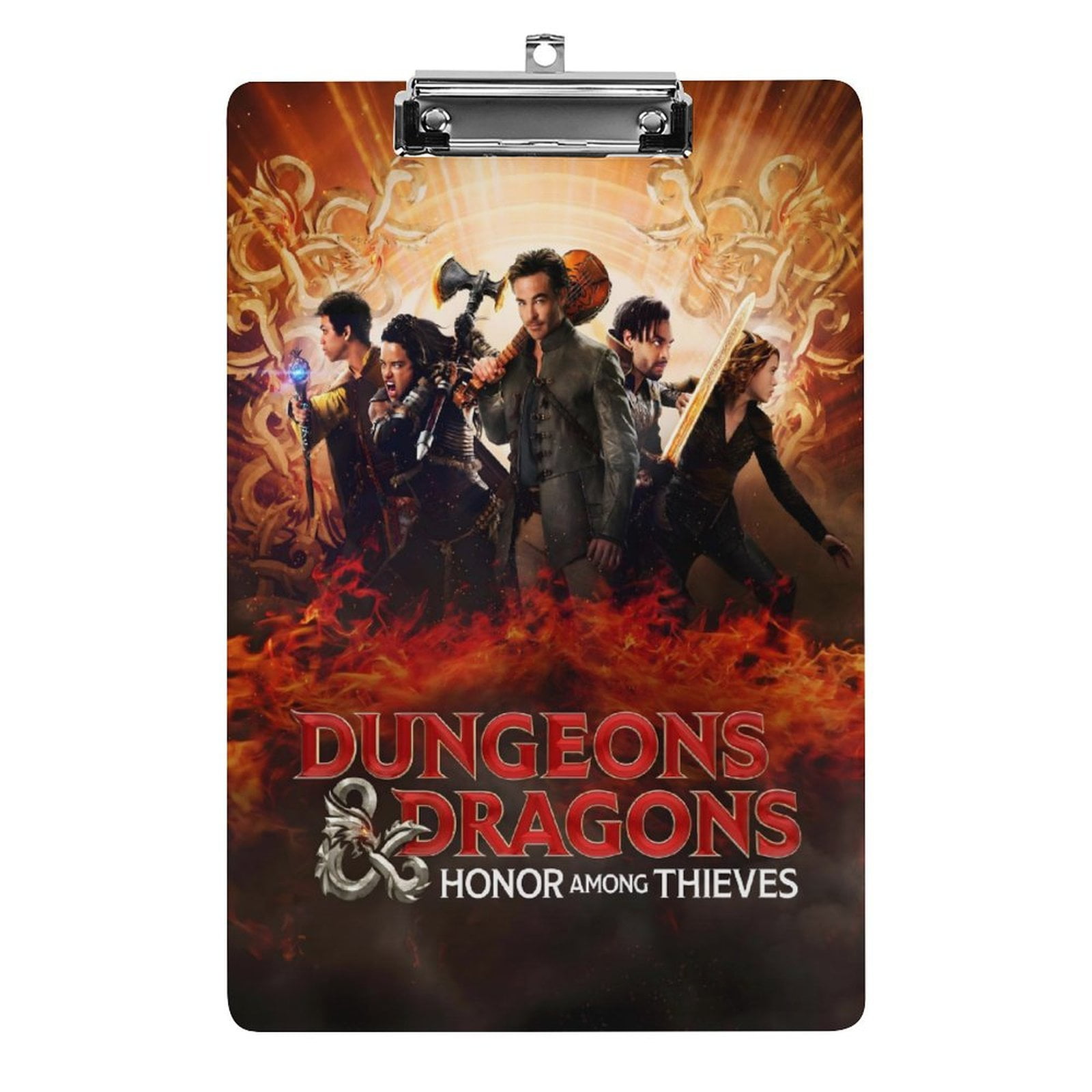 Dungeons and Dragons Portapapeles de acrílico A4