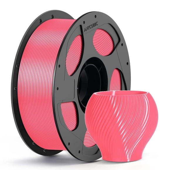 Filamento ANYCUBIC PETG 1,75 mm 1 kg Rosa Reutilizable