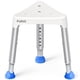 thumbnail image 1 of Silla de ducha FULLOT triangular con capacidad de 400 libras para personas mayores, 1 of 9