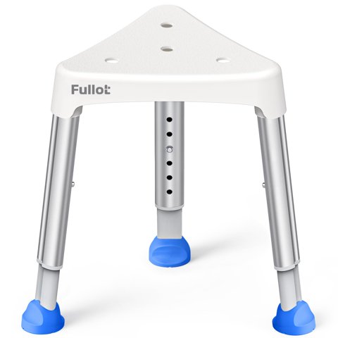 Silla De Ducha Fullot Triangular Con Capacidad De 400 Libras Para Personas Mayores