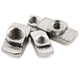 thumbnail image 5 of Tuercas en T YBW Serie 4545 Acero Niquelado M8 100 piezas, 5 of 9