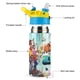 thumbnail image 3 of Los Mitchell contra las máquinas Botella de Agua con Tapa Pop Top de Un Toque, Acero Inoxidable, a Prueba de Fugas, para Deportes, Botella Infantil azul 12 oz, 3 of 6